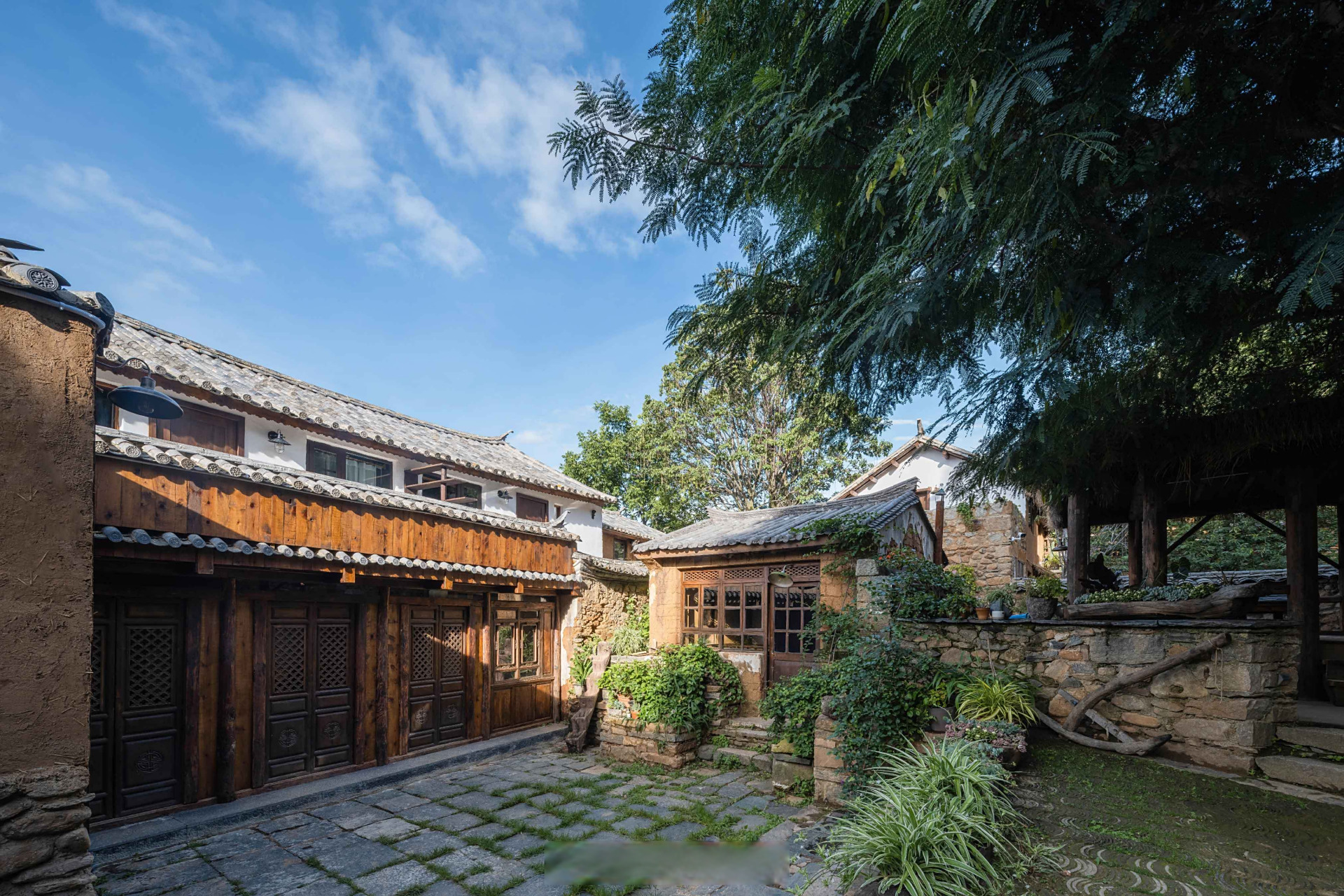 & 长空创作 去设计的民宿设计作品  #有风小院##大理网红民宿##民宿