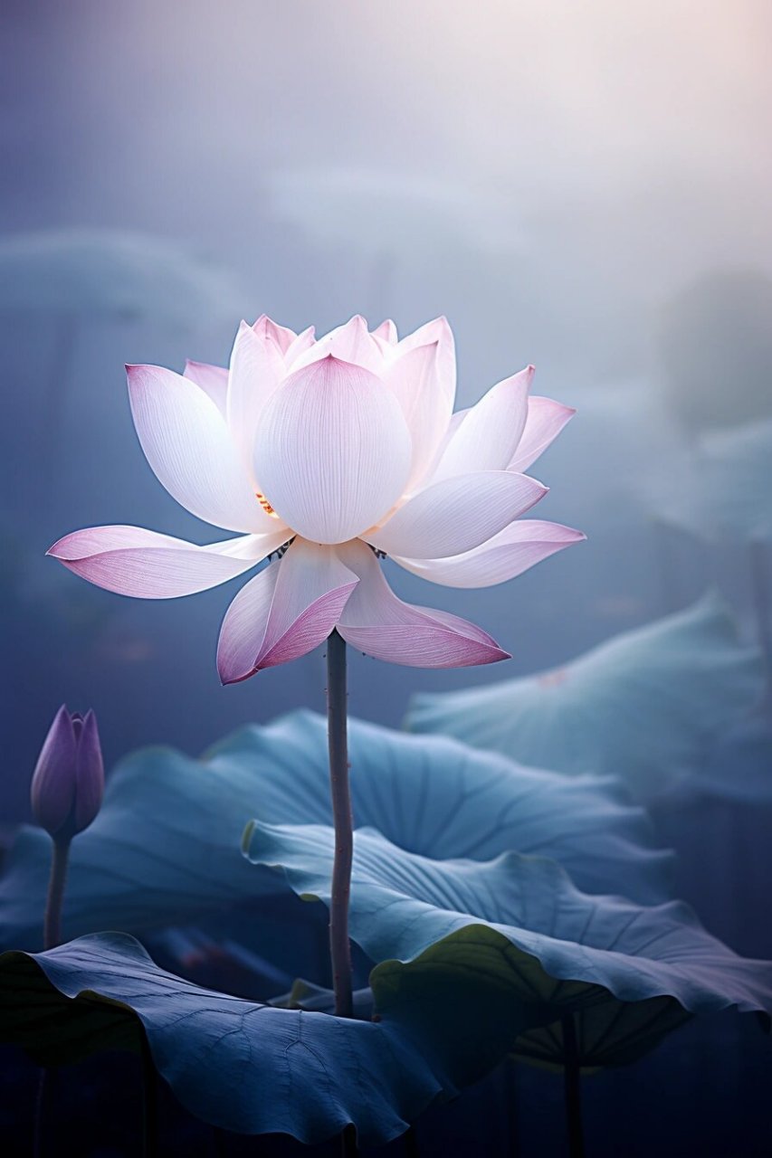 紫荷#荷花# #唯美意境# #睡莲# #莲花# #荷花池# #高清壁纸# #图片