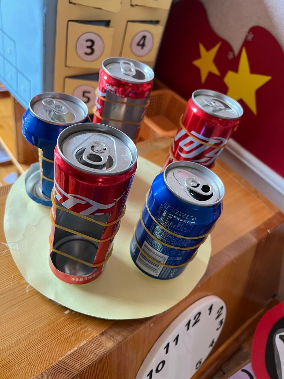 音乐区自制玩教具