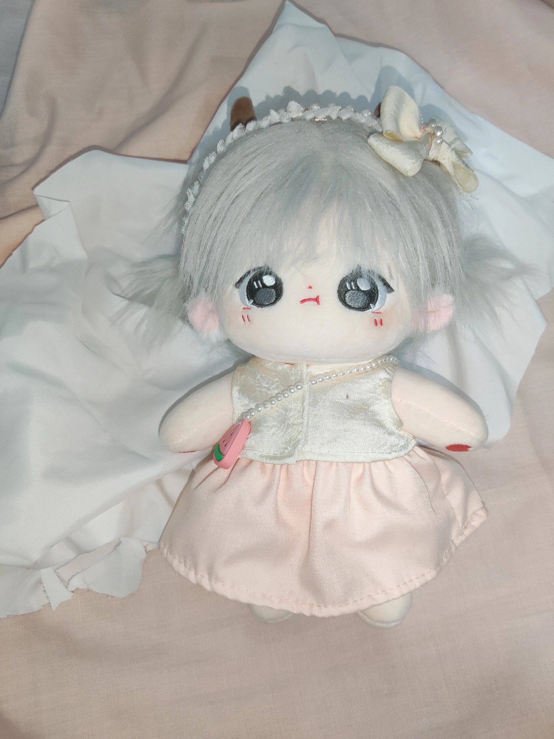 娃衣自制20cm棉花娃娃