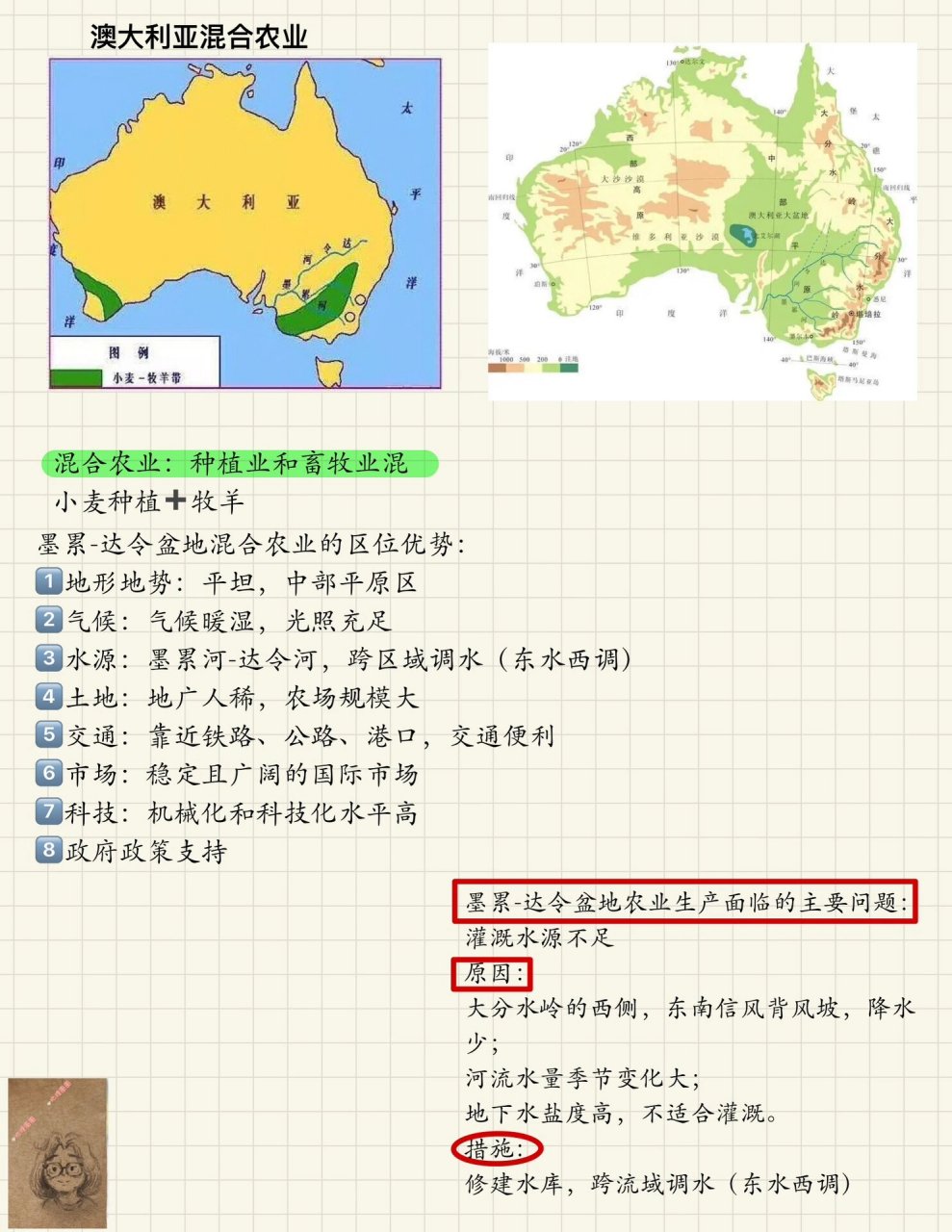 高中地理:世界地理～大洋洲与澳大利亚