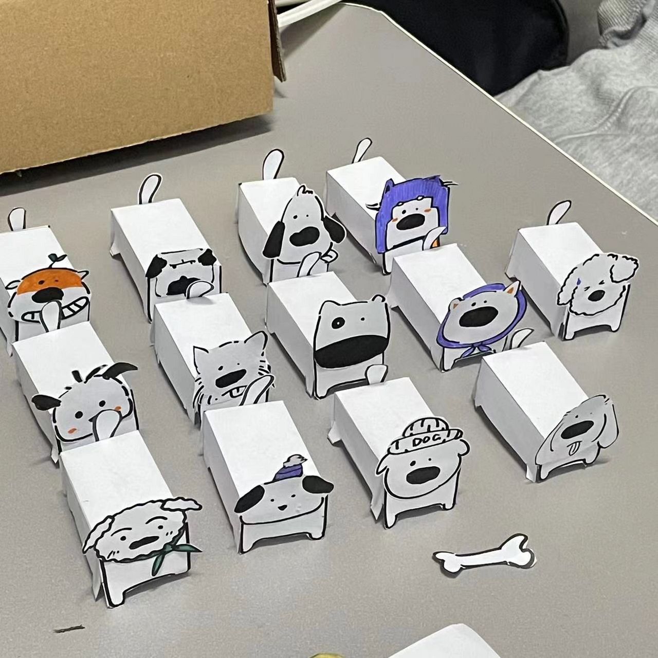 纸片小狗95教程 为男生节做的一个小礼物 参考了很多上优秀的教程