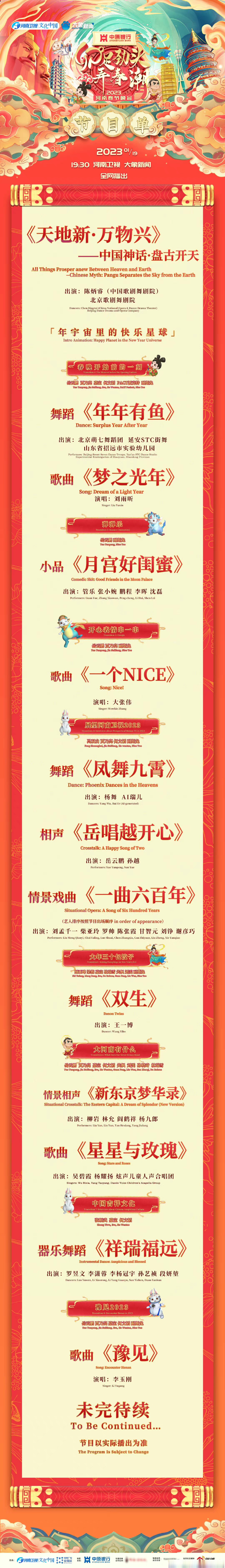 河南春晚官宣节目单#今年春节晚会还得看河南卫视[三哈]有内涵有深度