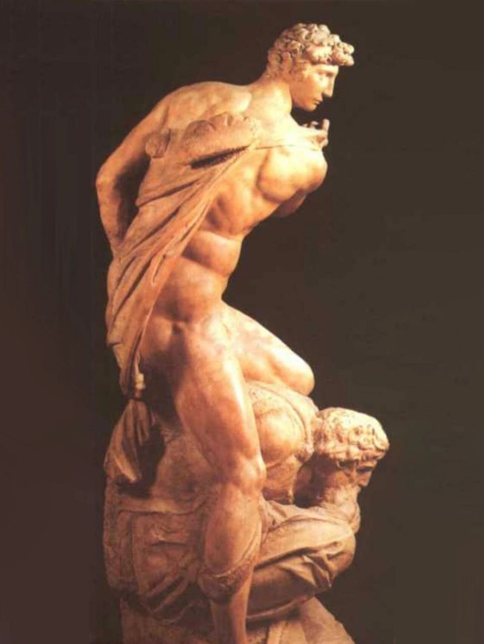 米开朗基罗雕塑作品(下) 1,《台阶上的圣母》米开朗基罗 大理石浮雕