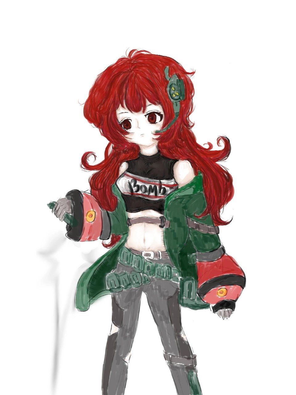 太空行动全员拟人(闪光弹篇) 咳咳,终于画完了,下面就是换姐了～ 我在