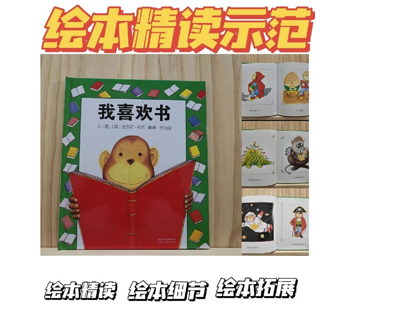 我喜欢书|让孩子爱上各种各样的书 【毛丫讲绘本】绘本阅读指导师第