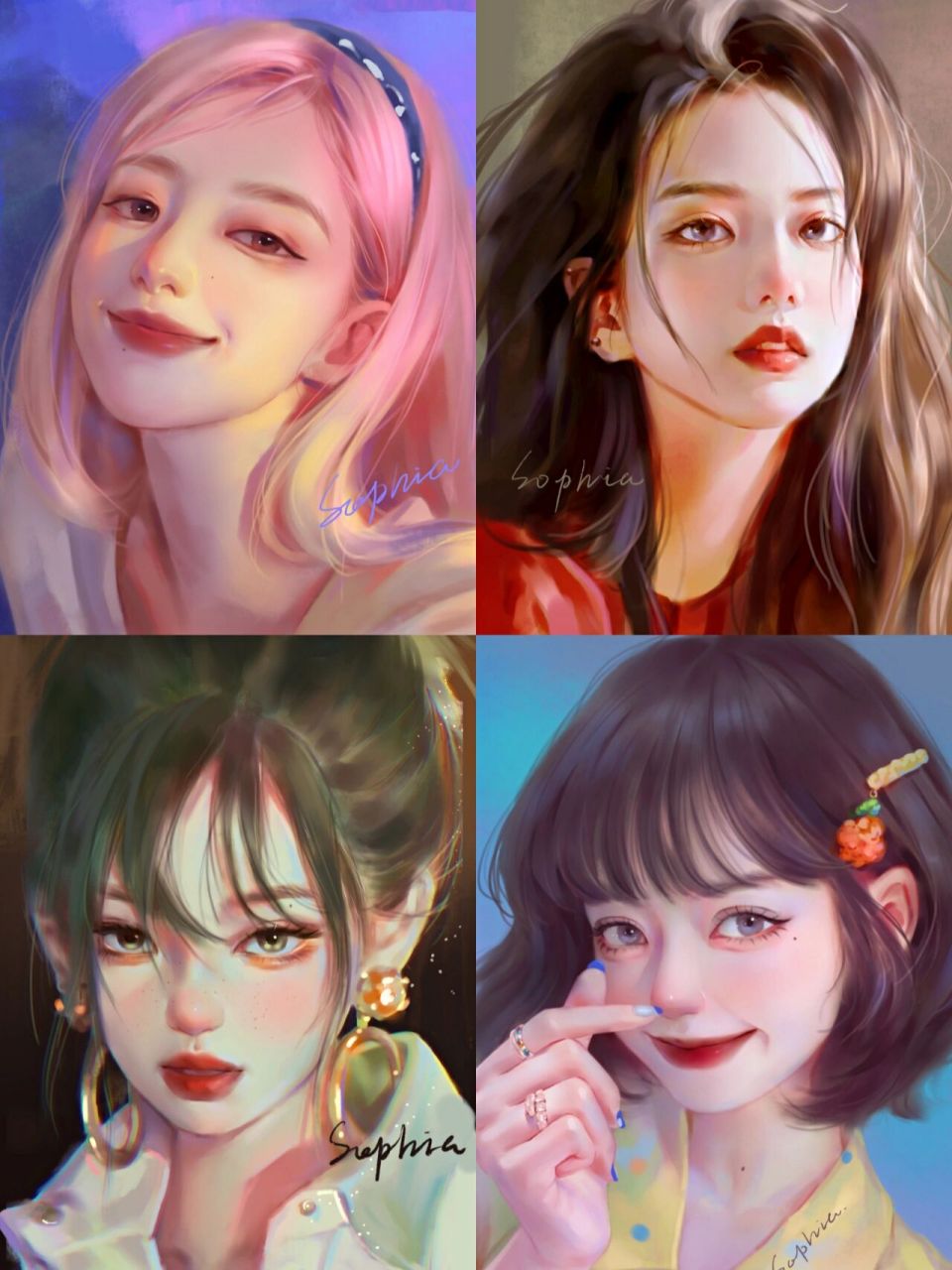 black pink合集 每一张都调整过哈哈 认真做一个完结 不打水印啦,要图