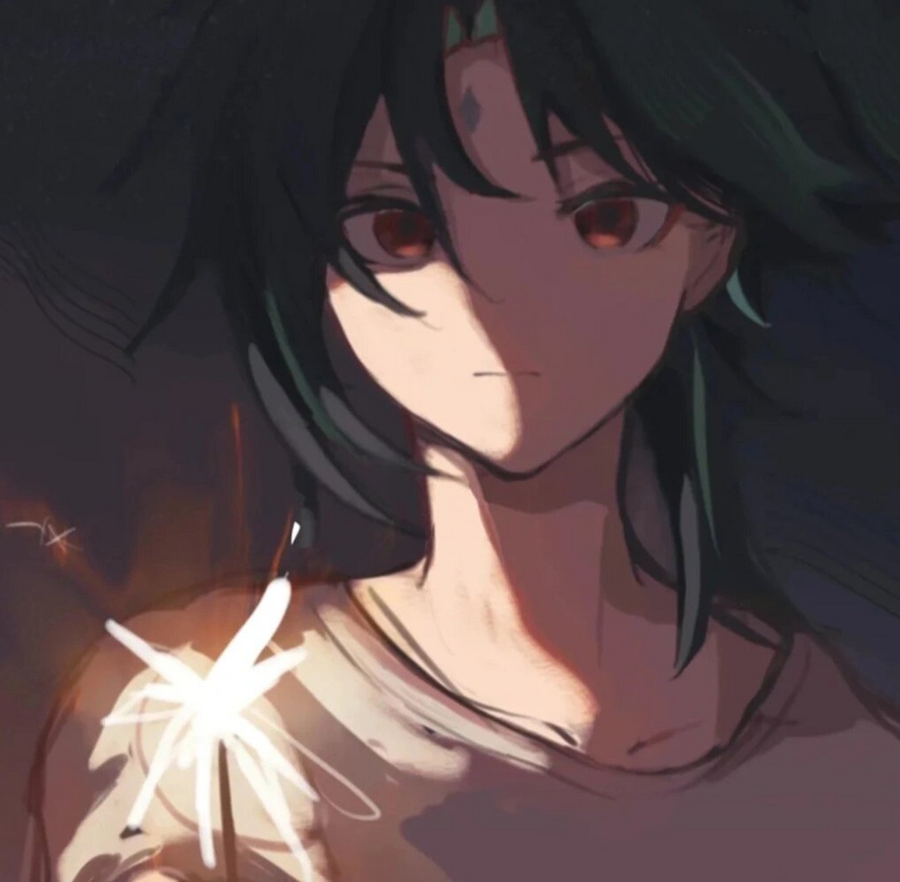 头像 一期魈的头像,最后一个是表情包哦