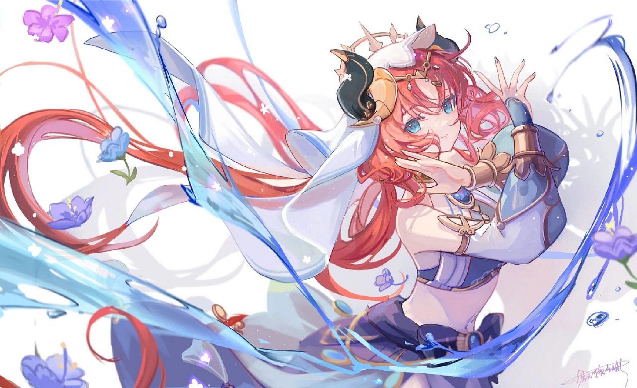 原神妮露壁纸(2) 没得发了,水一篇