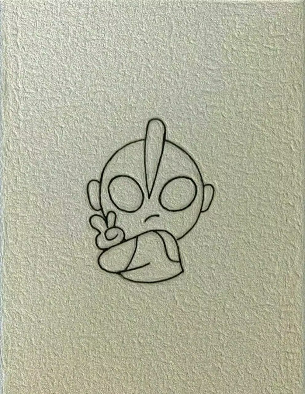 可爱奥特曼简笔画|详细教程分享 可爱的奥特曼来啦 可以跟着教程一起