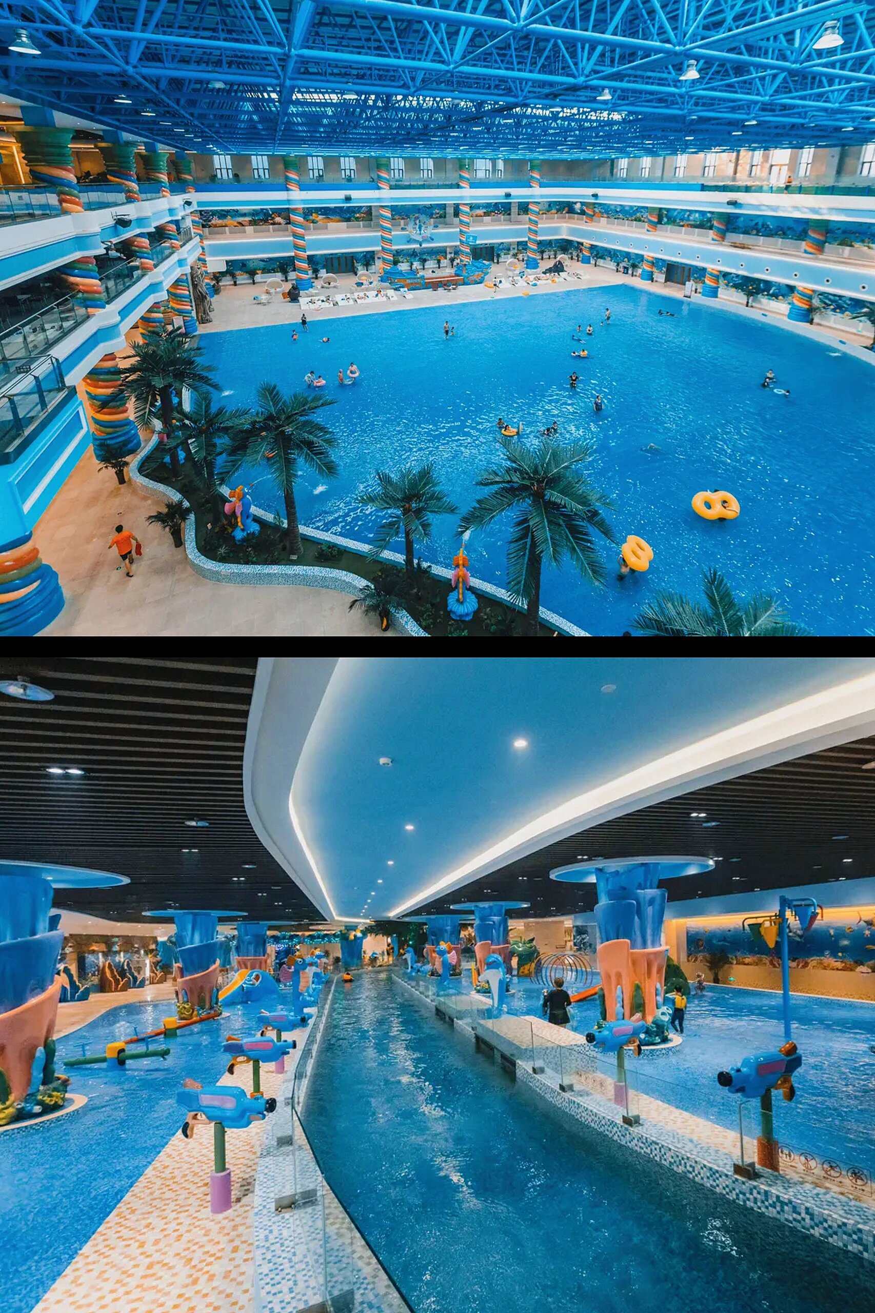 海豚堡温泉水乐园09不出市内的温泉7615水乐园 99 孩子的水上