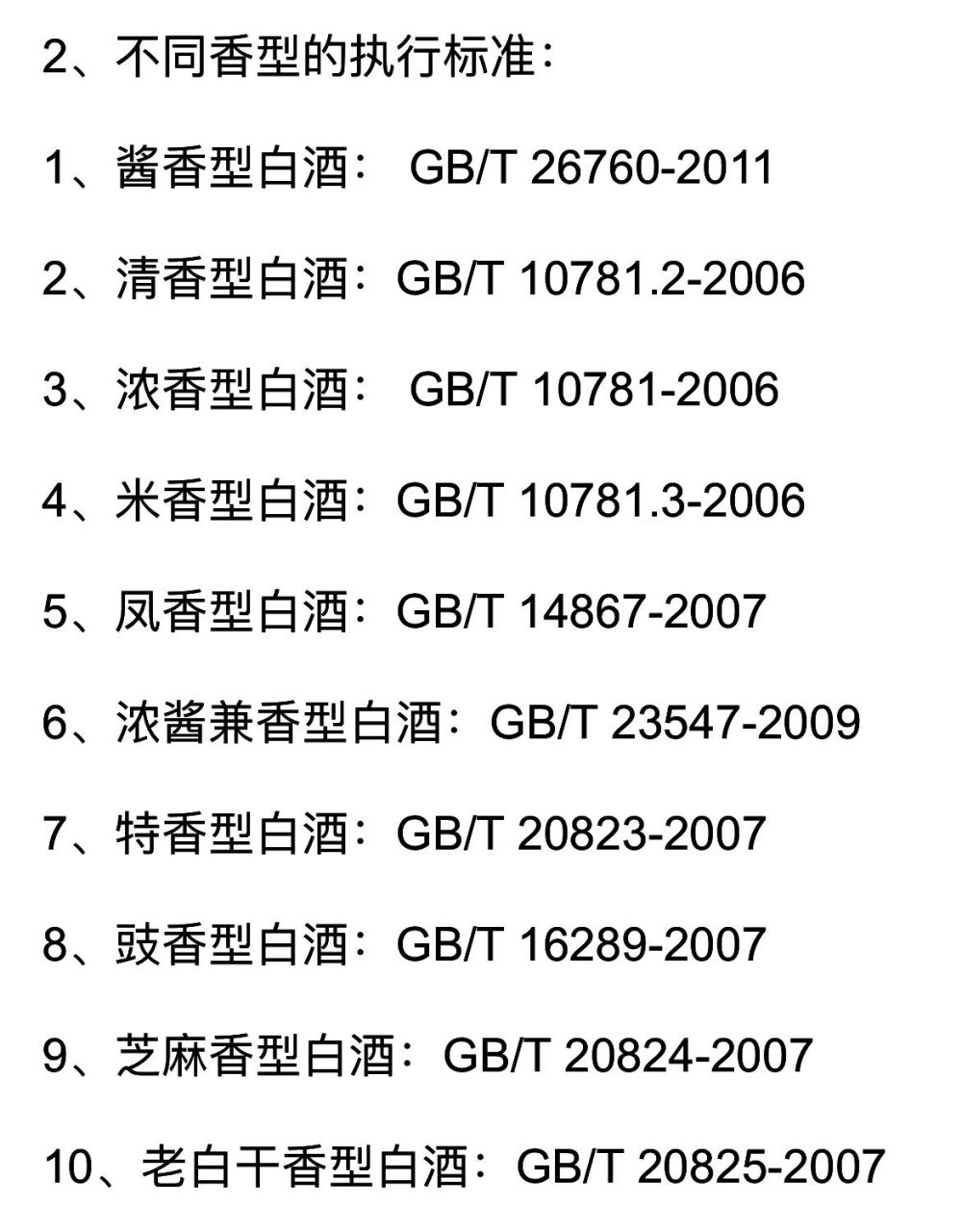 白酒十二种香型图片