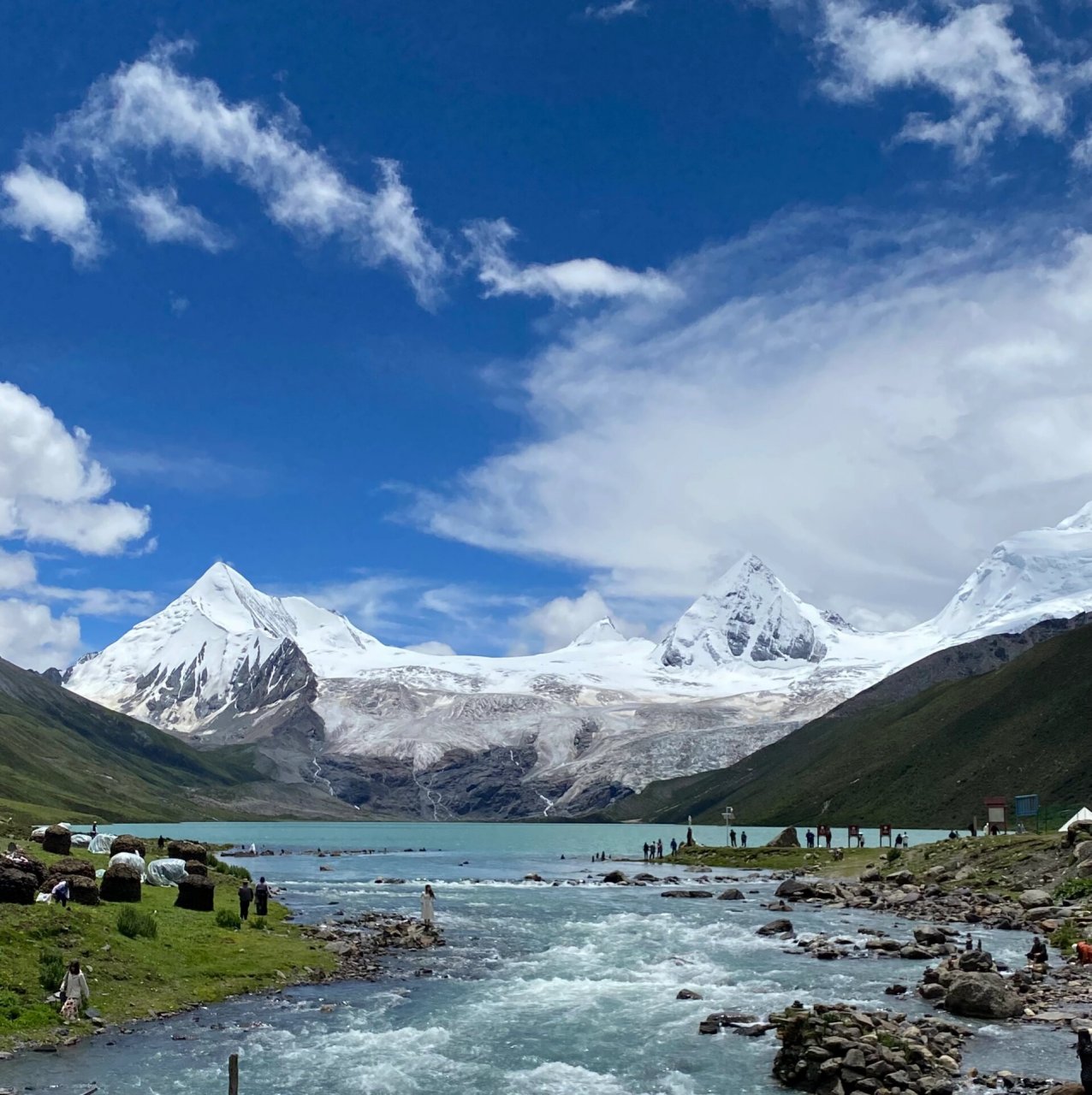 西藏旅游日记|p5那曲萨普神山 高原徒步,感受心中的神山与圣湖 	 92