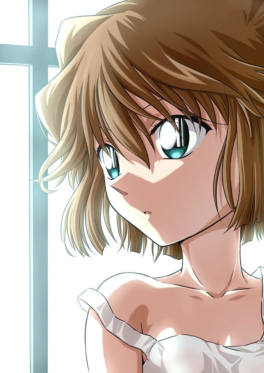 《名侦探柯南》灰原哀壁纸分享 灰原哀(haibara ai),动漫爱好者都很
