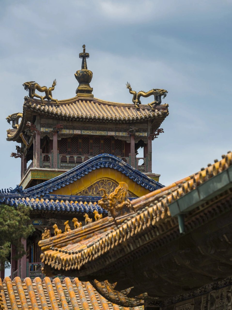 9215 故宫内的"神秘阁楼"雨花阁,从来不对外开放,它里面到底藏着