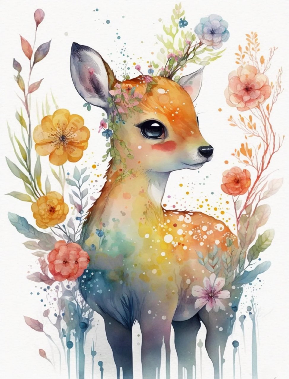 7815小鹿仙子7815 小梅花鹿的眼睛超级漂亮耶