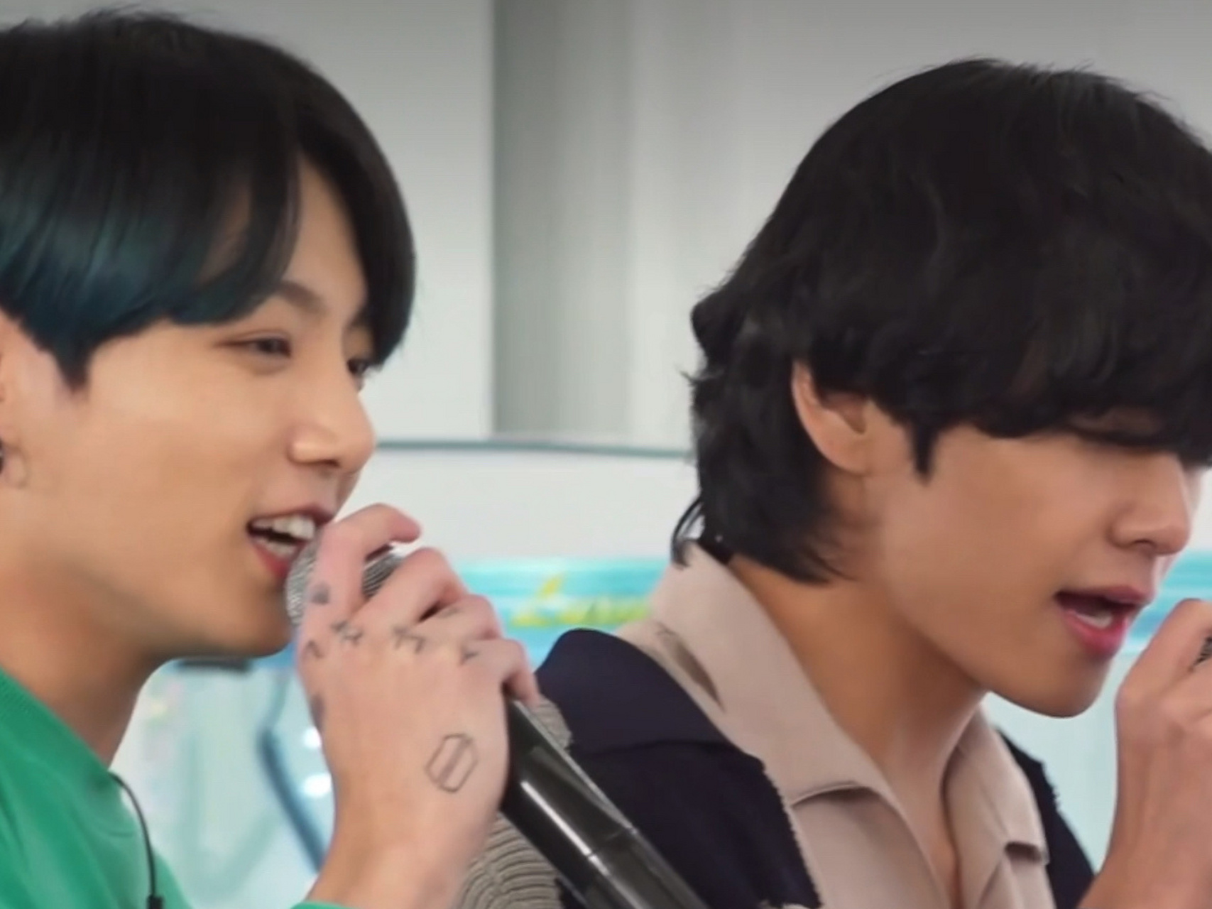 正泰合唱 柾國跟泰亨合唱太好聽了