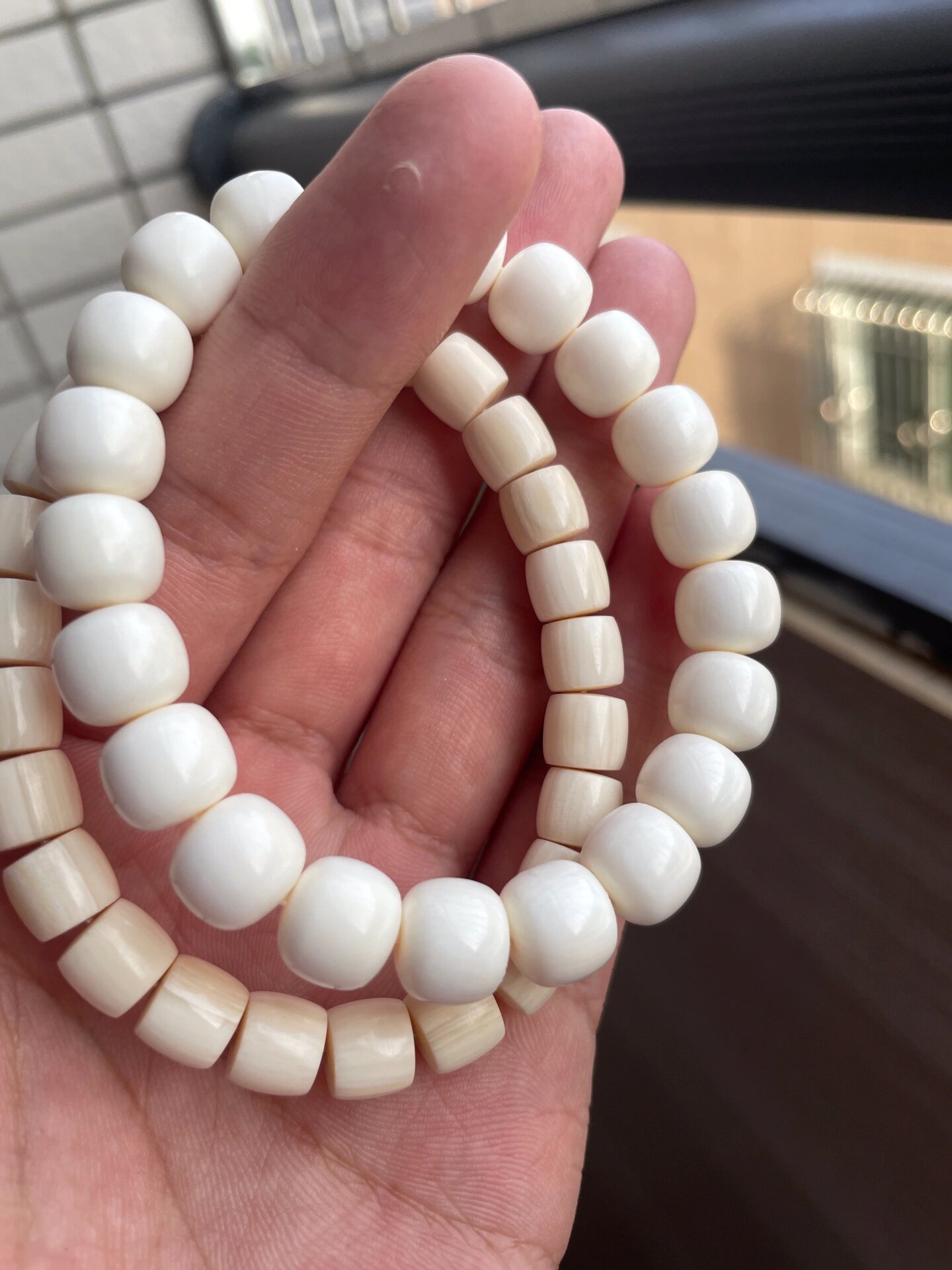 99【高品质猛犸象牙手串】99