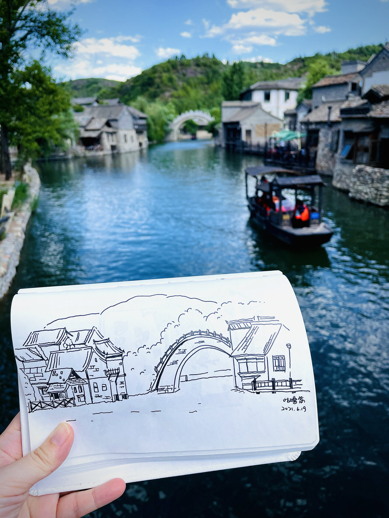 【速写练习】古北水镇