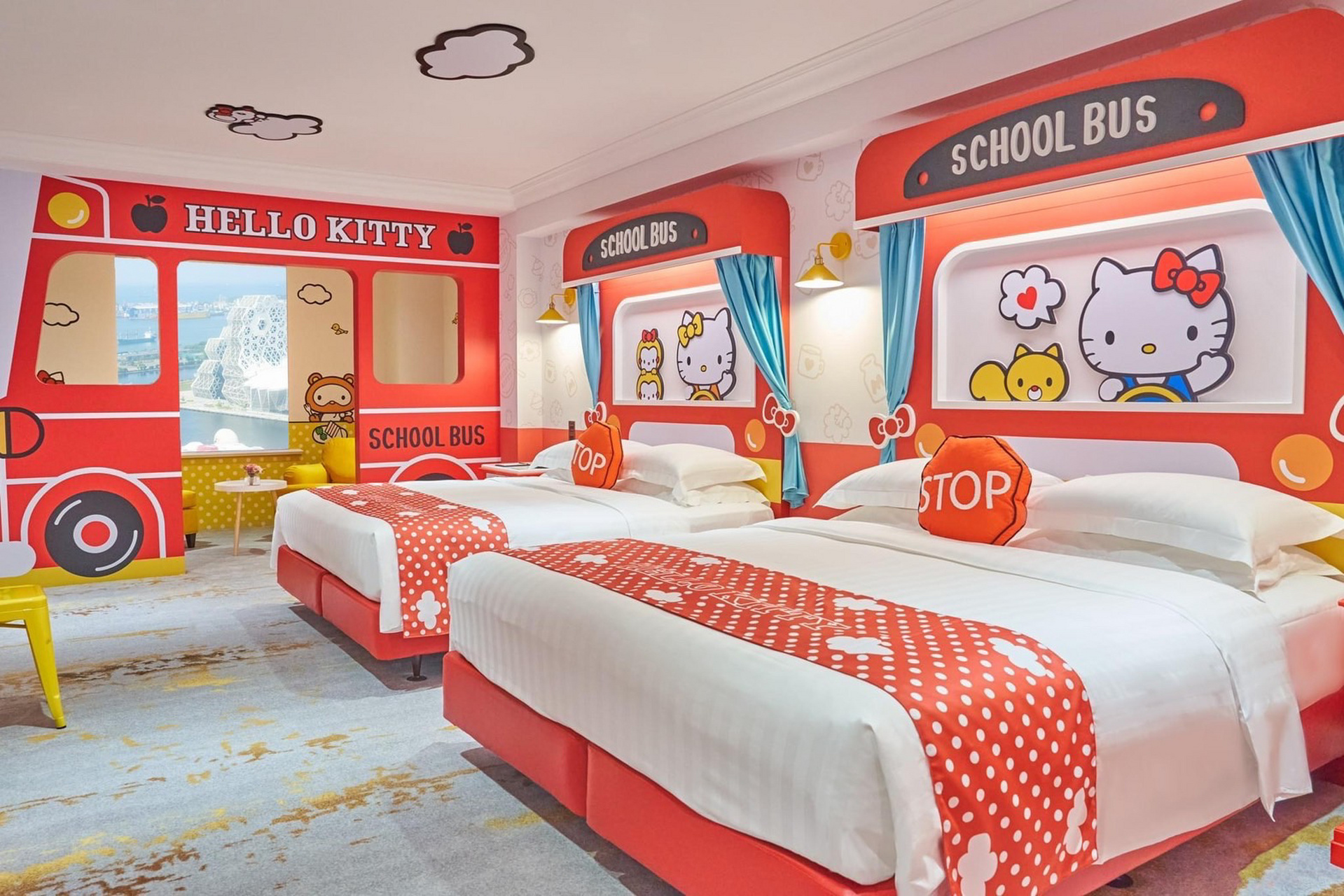 hellokitty主题13萌度最高的|高雄住宿90 台灣高雄市的漢來大飯店