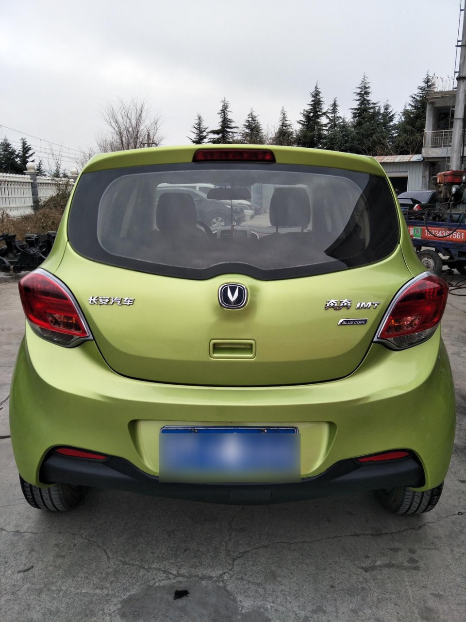 14年新款长安奔奔,路虎同款旋转挡,换挡拨片,实表5万公里,练手 买菜