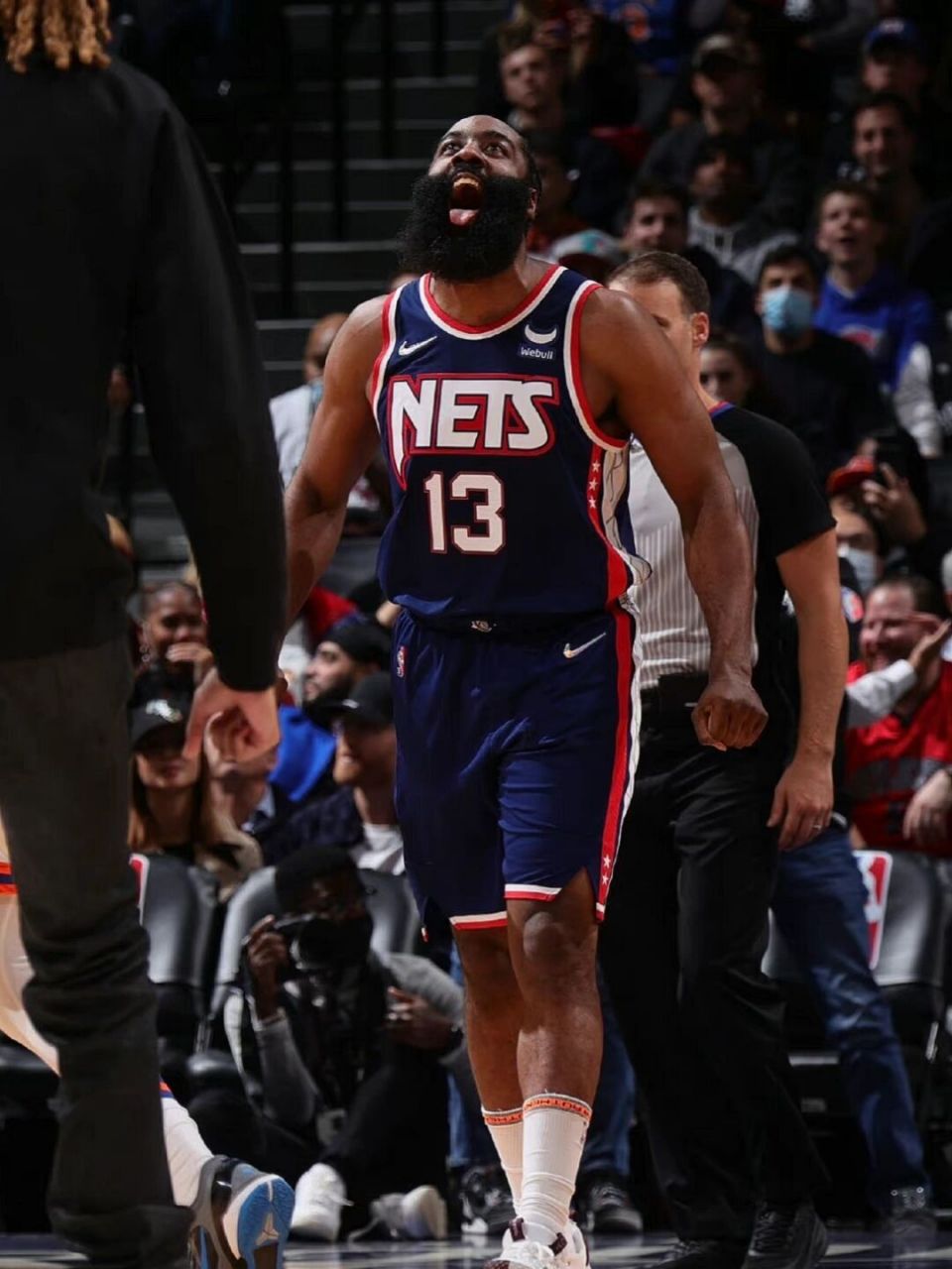 哈登壁纸系列|这个憨憨笑起来真的可爱