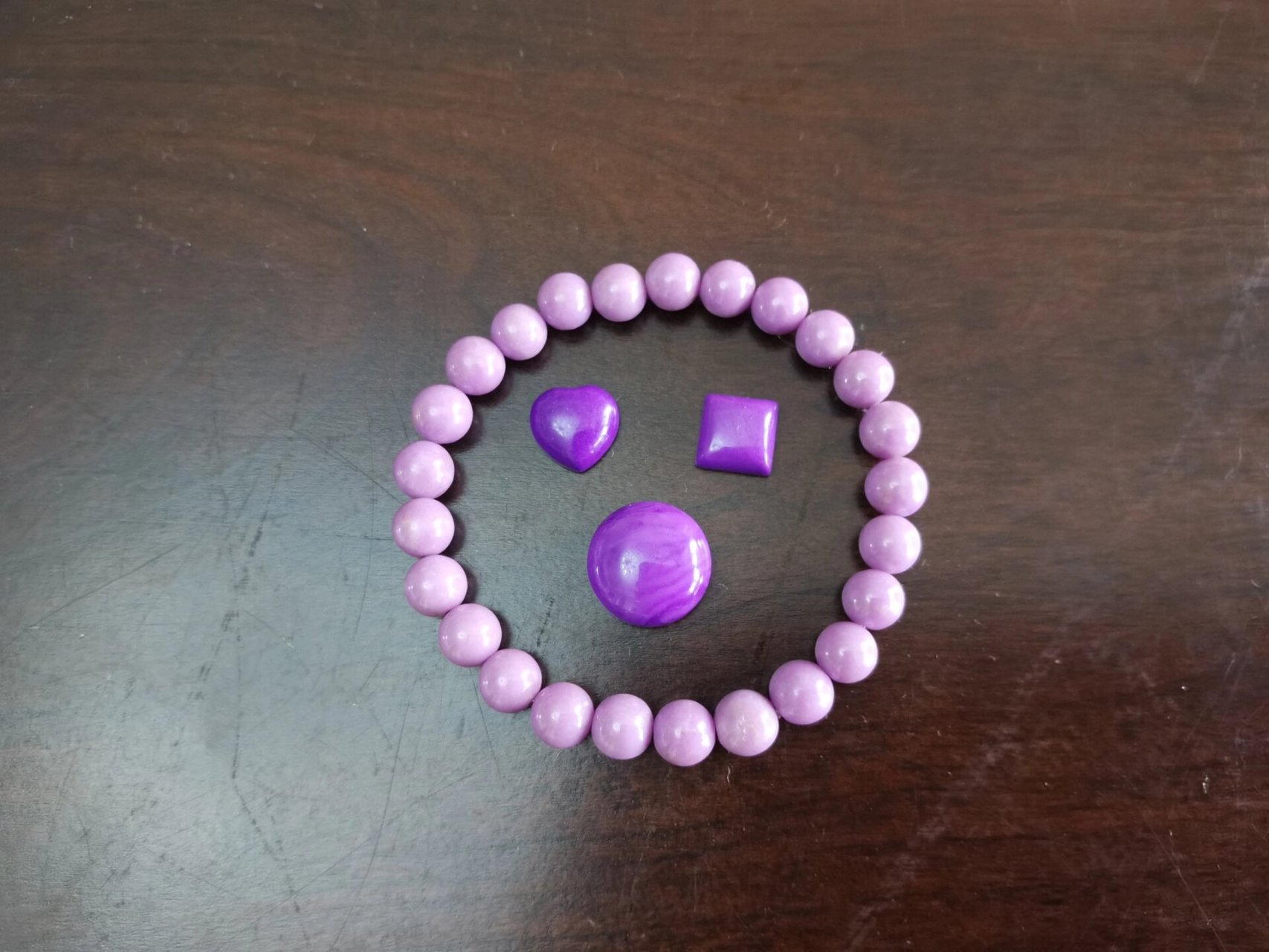 紫云母石真假图片