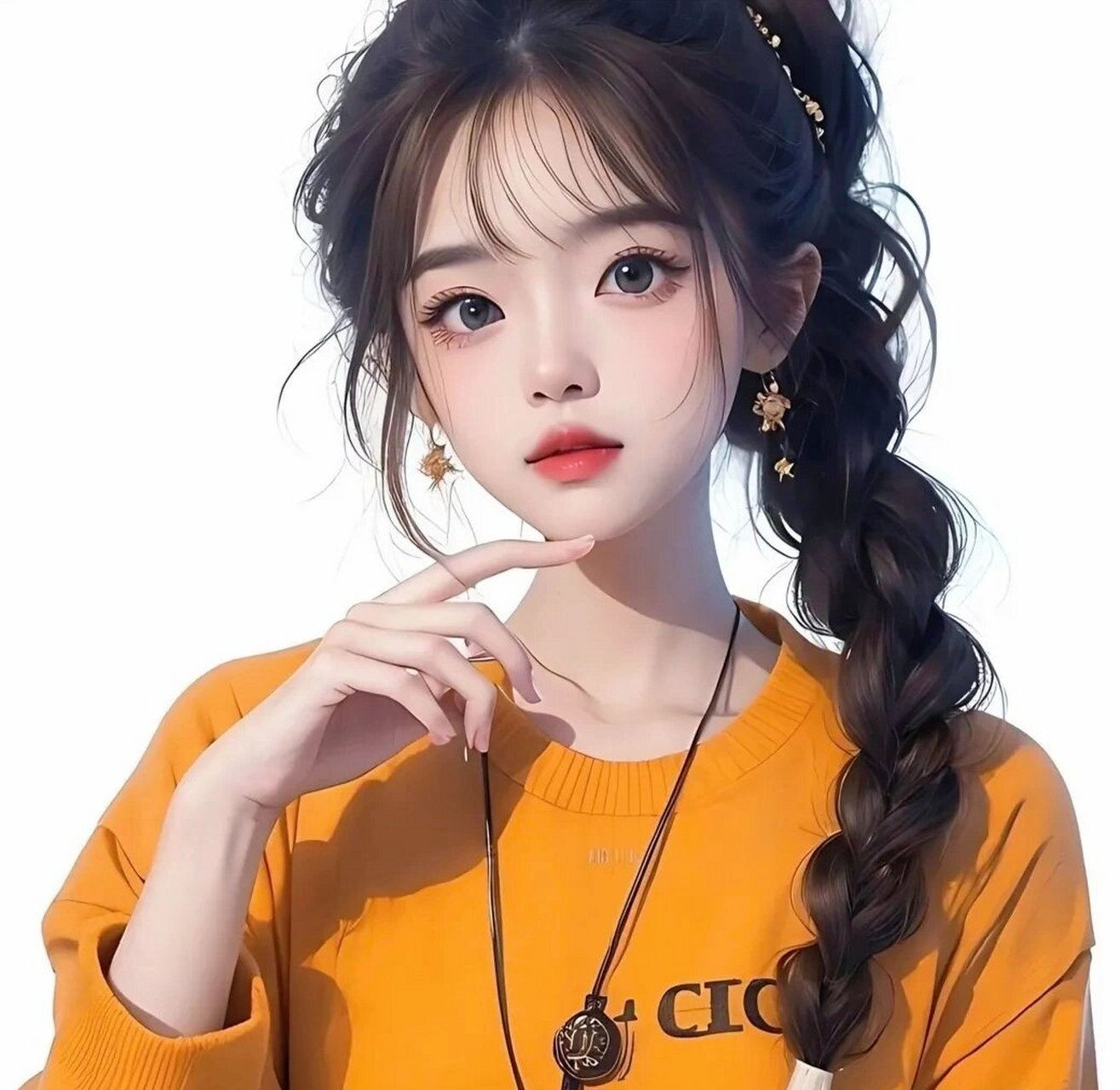 超仙气女生ai头像高清壁纸