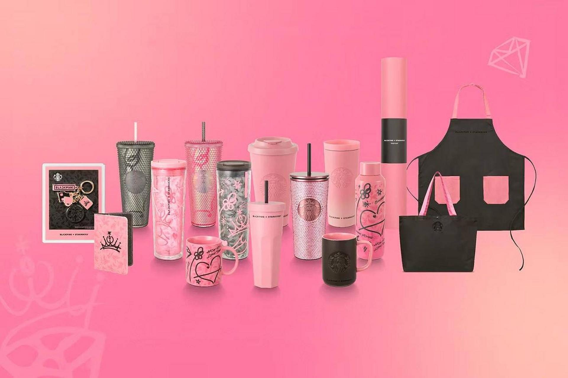 【blackpink 和星巴克推出联名系列】  blackpink 和星巴克合作推出