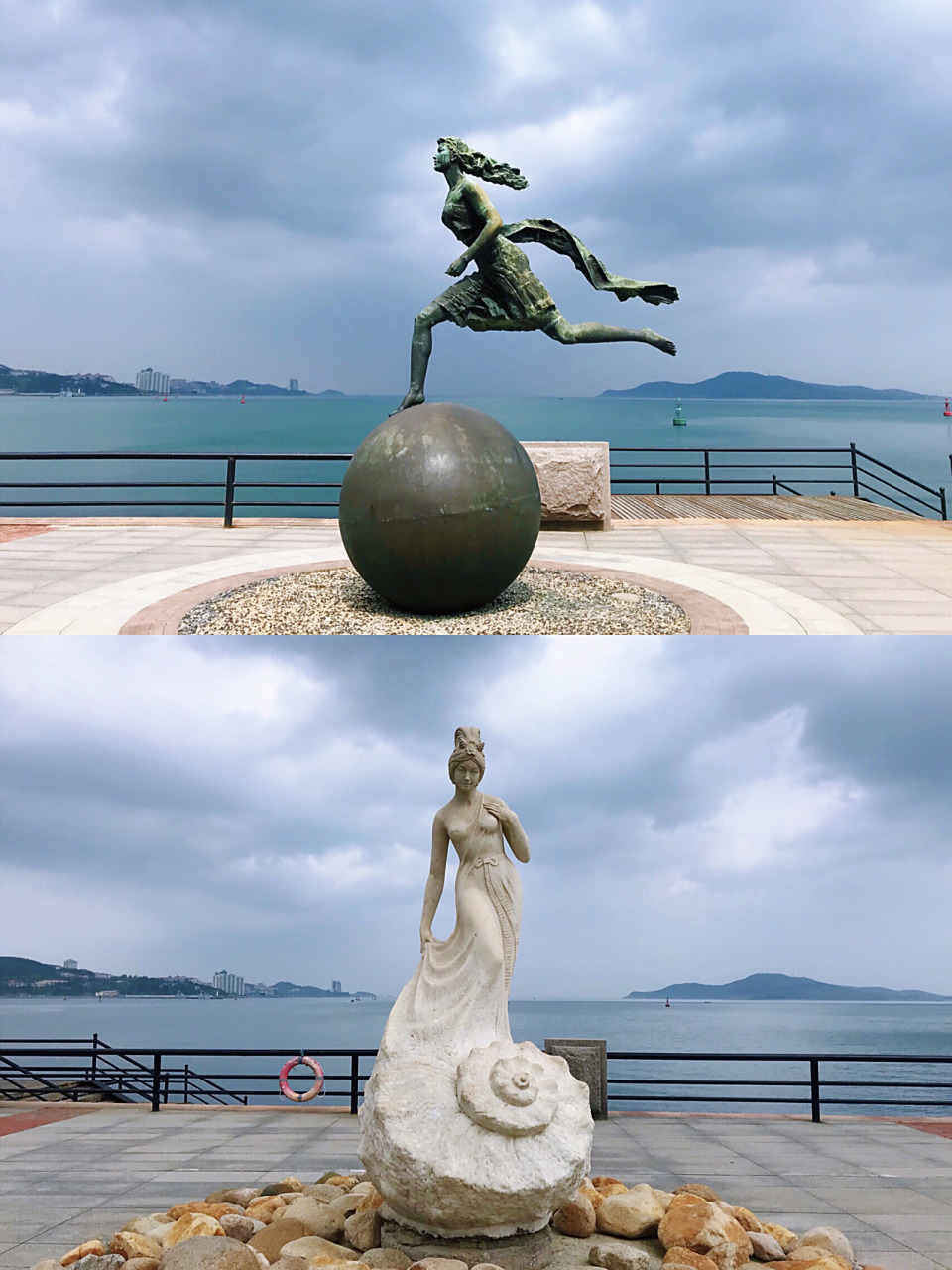 威海旅行|必打卡景点幸福门97威海地标建筑 92景点名称:幸福门