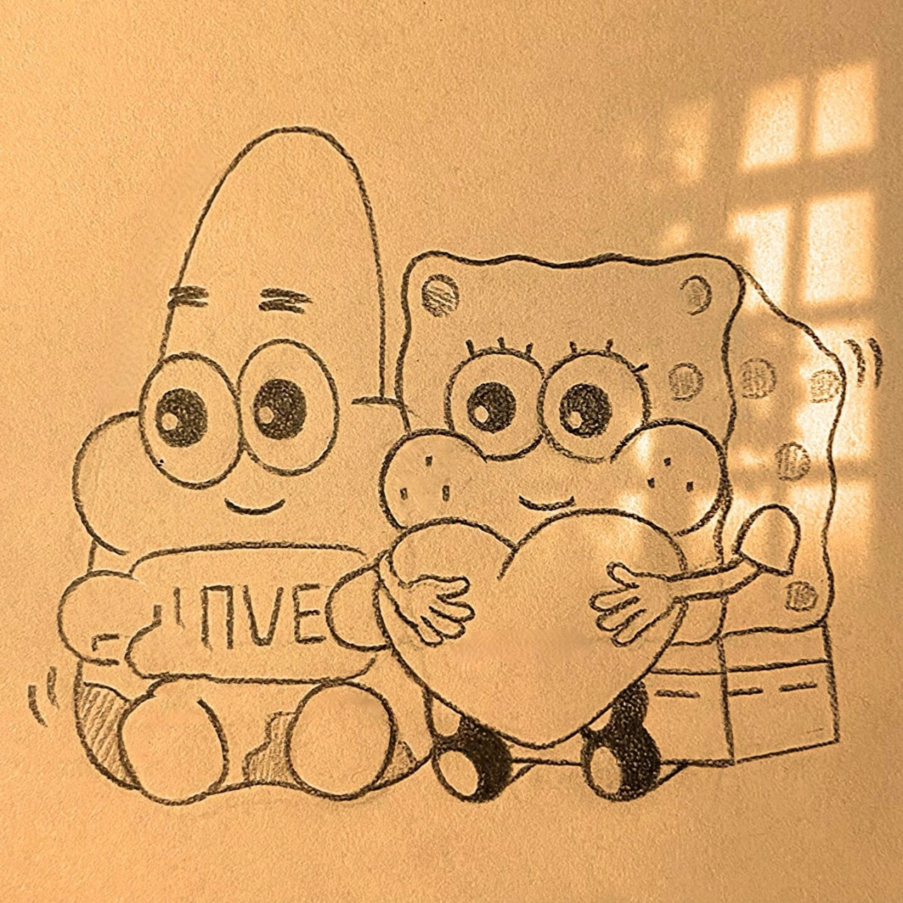 教你画海绵宝宝派大星 海绵宝宝派大星绘画教程