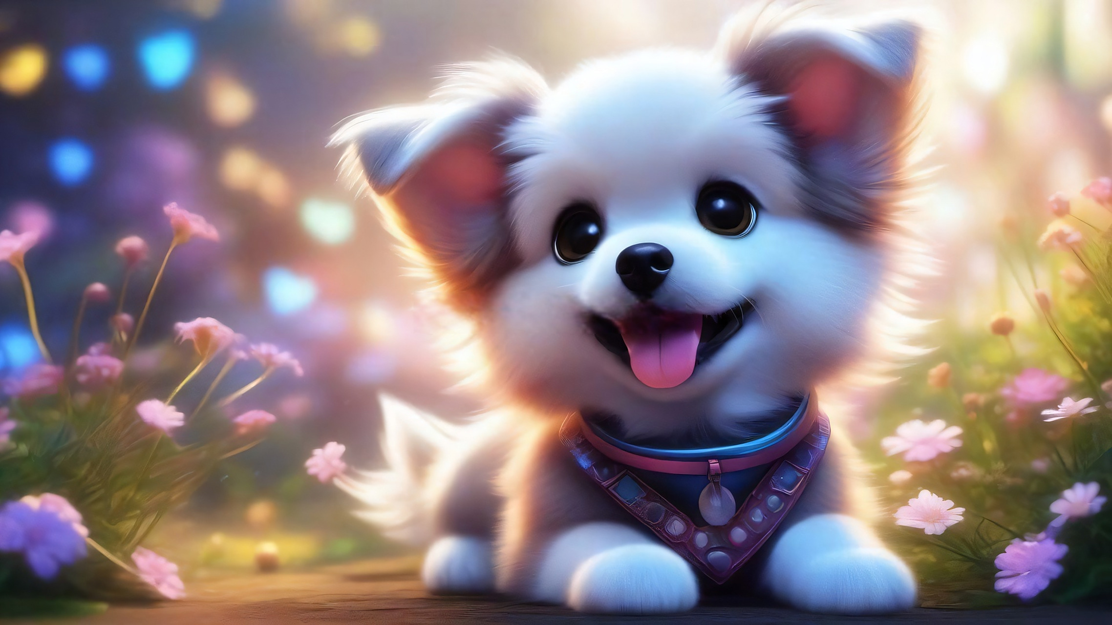 修狗狗爱不爱?ai绘图拥有茫茫多的小宝贝!