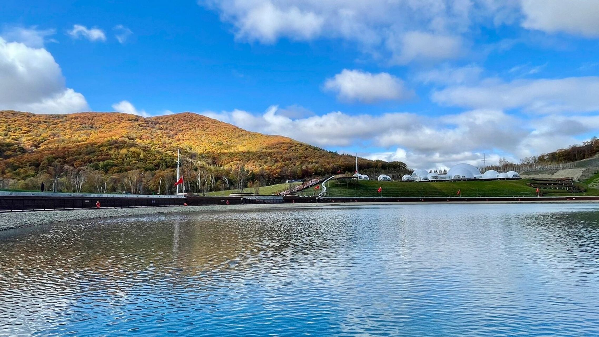 四季分明的样子-宝清翡翠湖 地图app直接定位至"翡翠