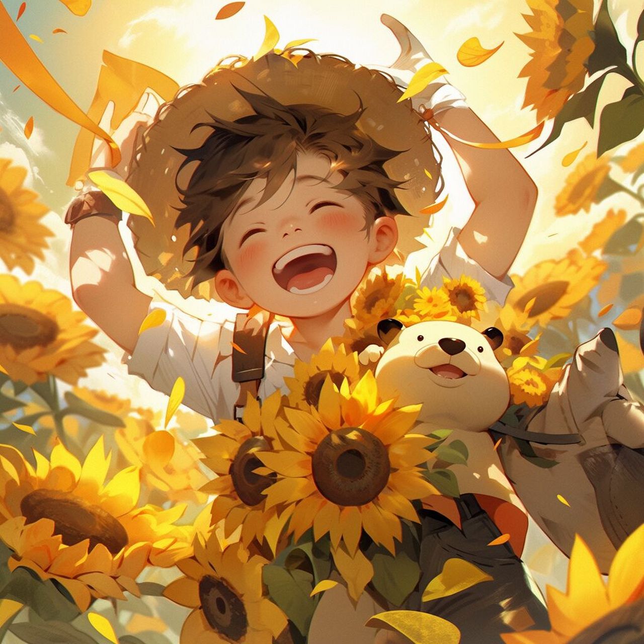 阳光治愈系男孩  男生头像