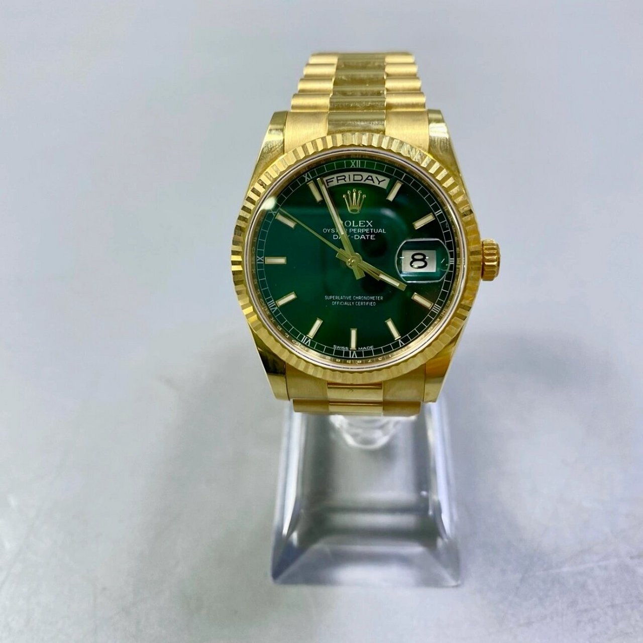哥哥 18k金劳力士手表来一块～979797 惊喜价24w 98新 rolex