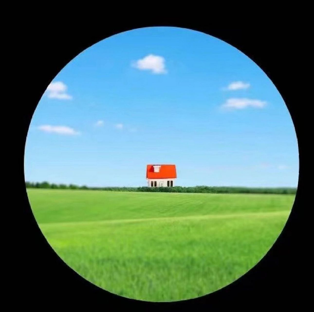 验光师会在你盯住前面清晰房子的时候,瞄准你的瞳孔03向你眼睛里