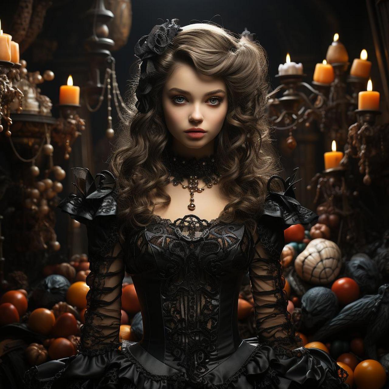 黑暗公主丨哥特风情与万圣狂欢