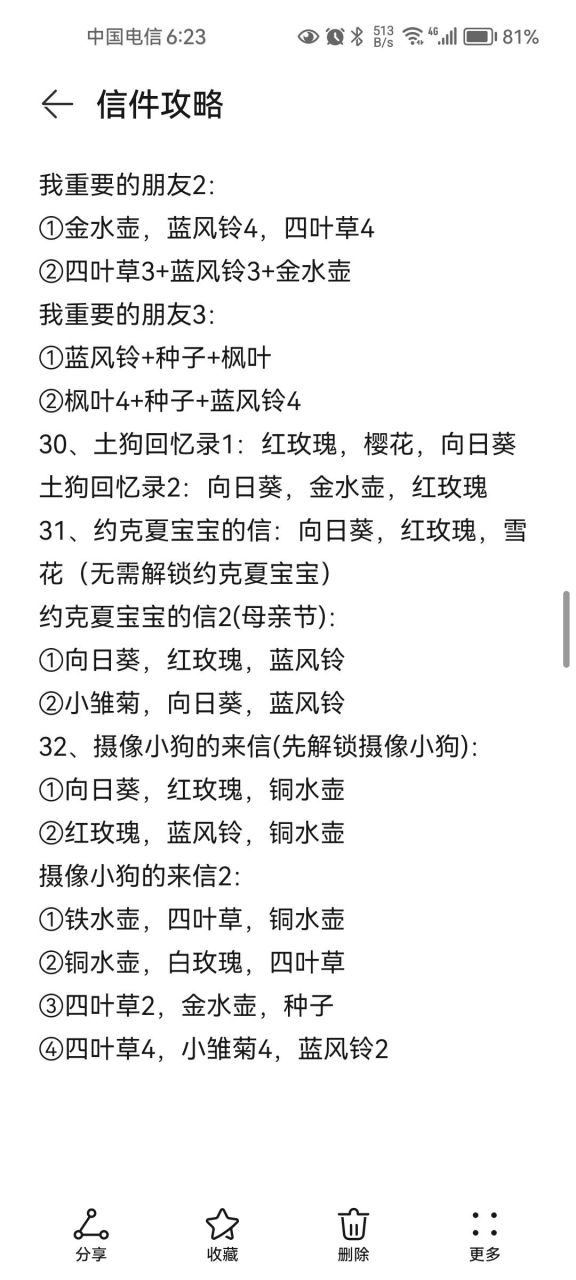 动物餐厅海德薇信件攻略【三】全4篇 2023.7.