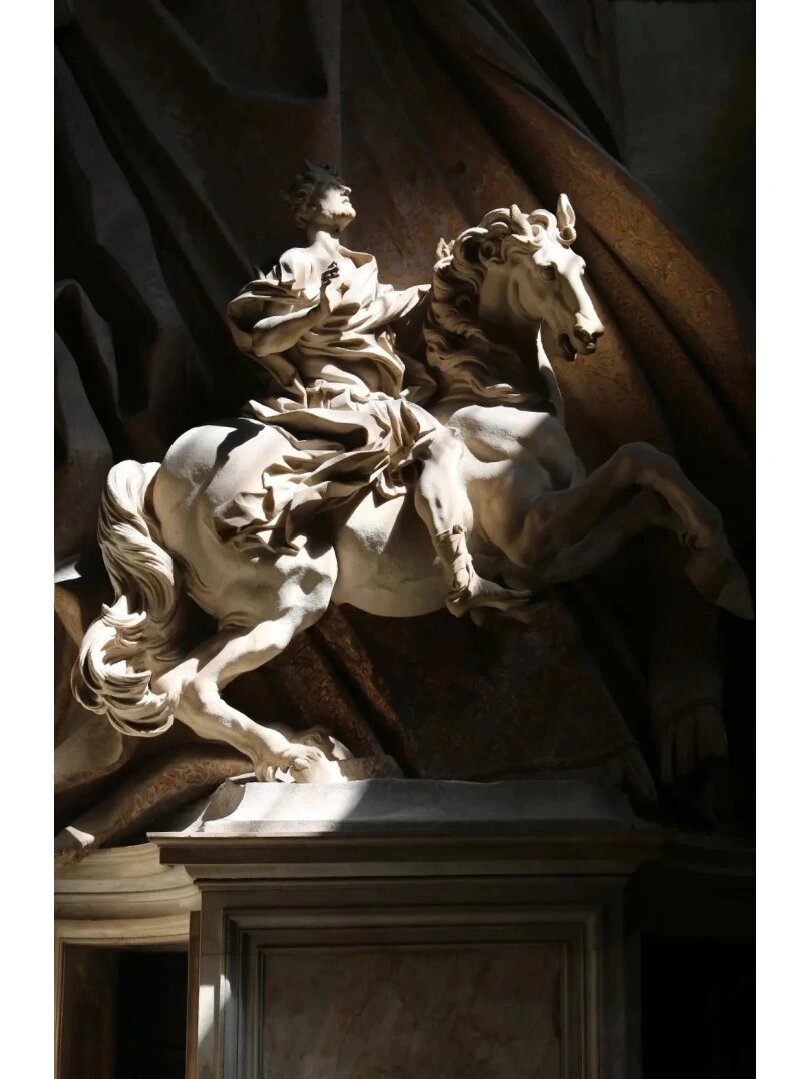 雕塑【文艺复兴】     壁纸分享  图二:贝尔尼尼的《君士坦丁大帝》