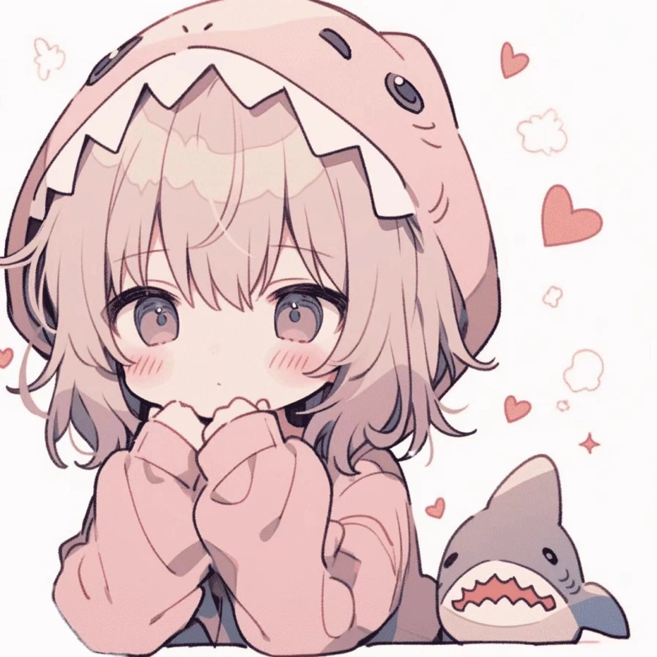 小鲨鱼可爱头像2|女