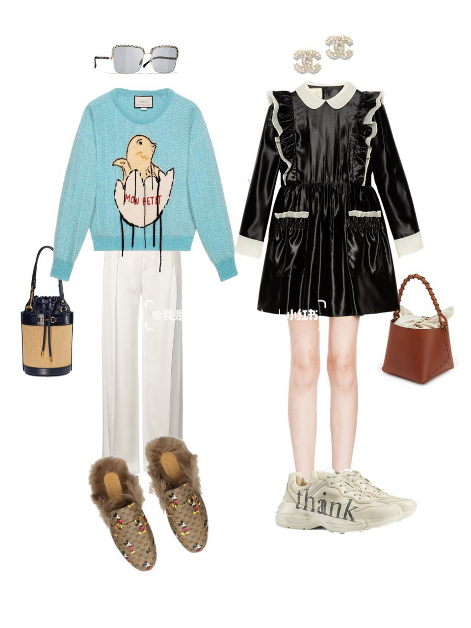 蛋壳小黄鸡毛衣杨幂生日上身惹9199 gucci秋冬新品颜值太高啦