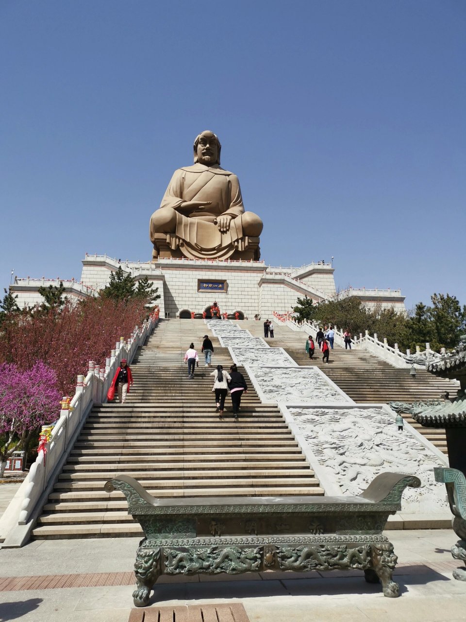 石岛赤山法华寺  这里有世界著名的海神像-赤山大明神