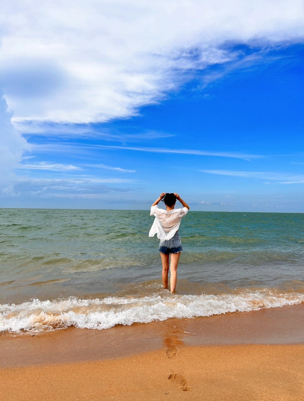 澄迈·永庆寺后海 喜欢北京的后海,也爱这里的后海.