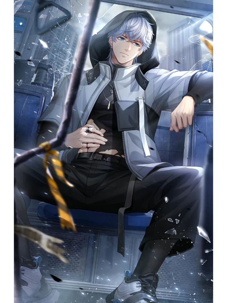 乙女游戏# #壁纸# #卡面# #恋与制作人周棋洛# #恋与制作人# #周棋洛