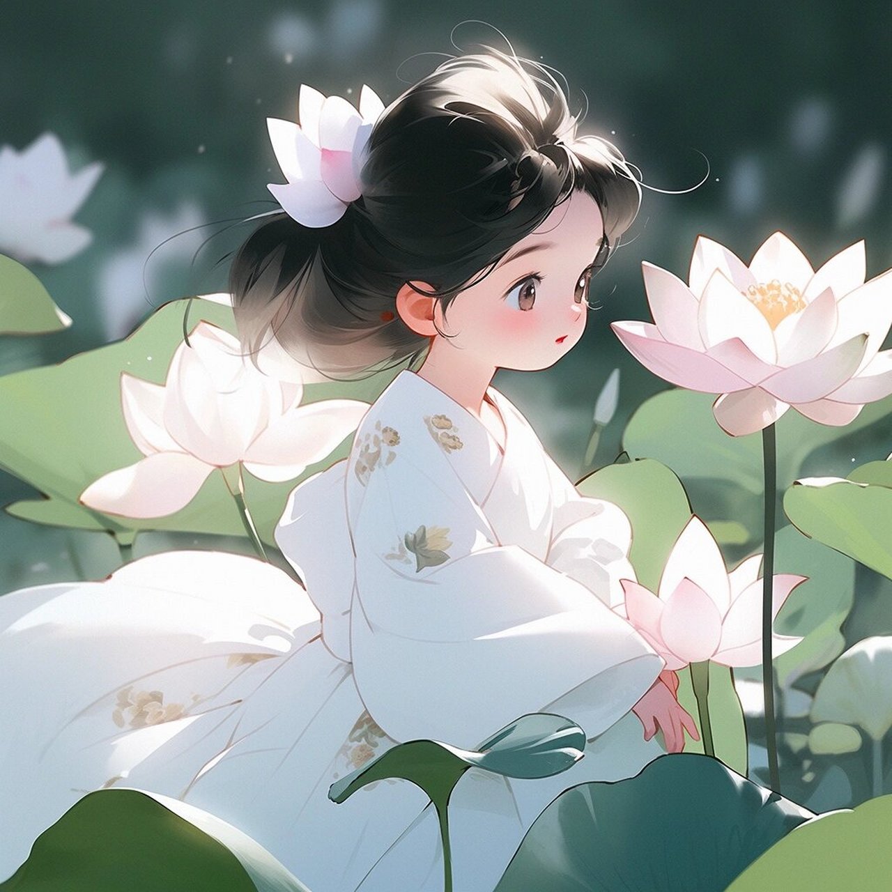 女神头像|好运连连