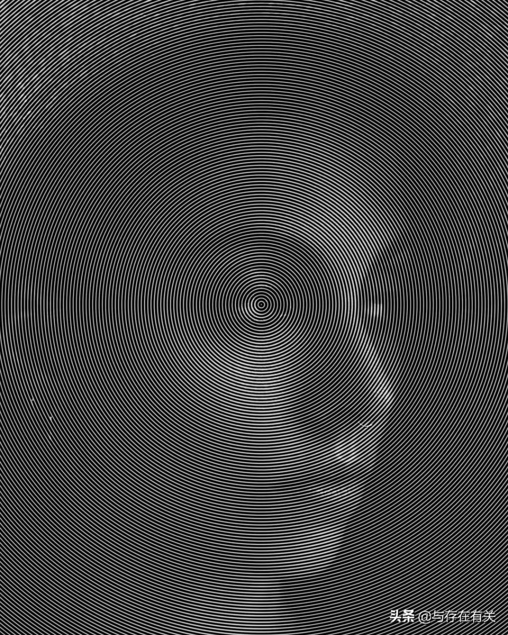 一张让人有点晕的美人图像!每日趣图