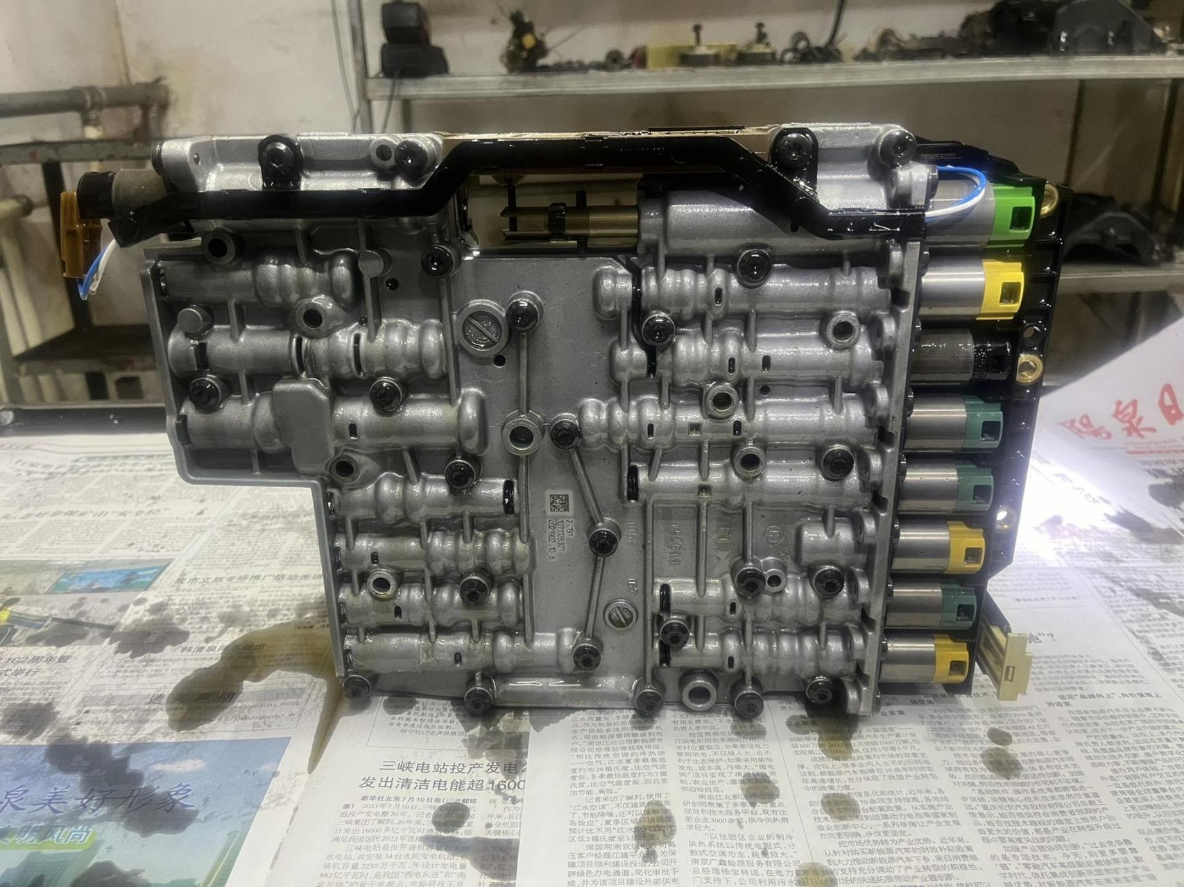 变速箱维修.宝马6hp19阀体清洗,欢迎各位变速箱维修大神指导