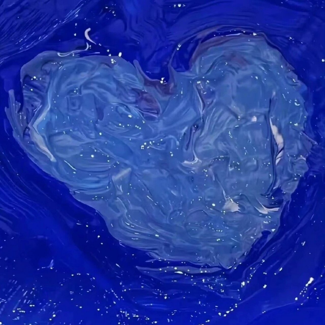 苹果桌面蓝色系列壁纸 小组件桌面布局