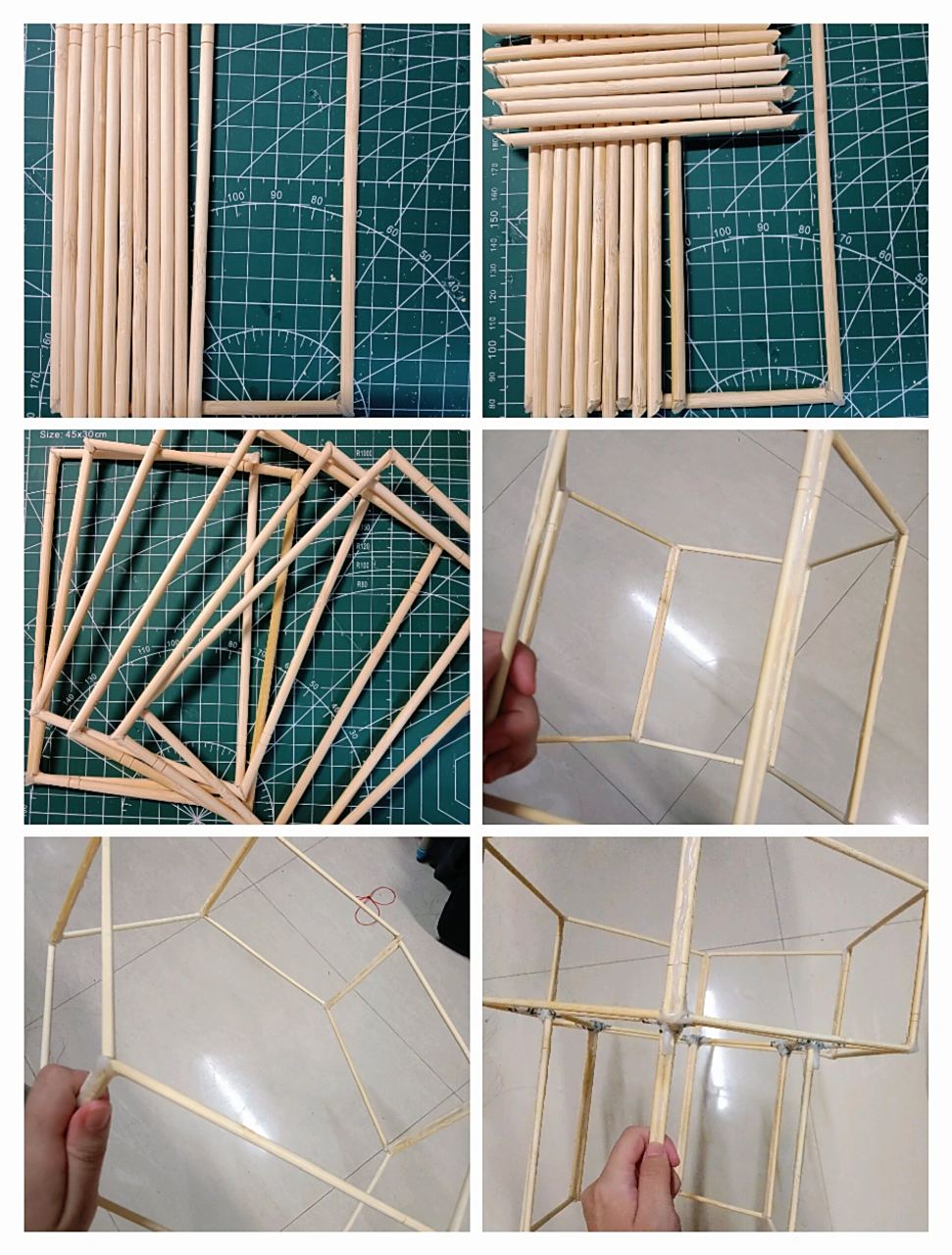 学前人手工日常(灯笼) 灯笼来撸,做的是宫灯[害羞] #diy手工制作