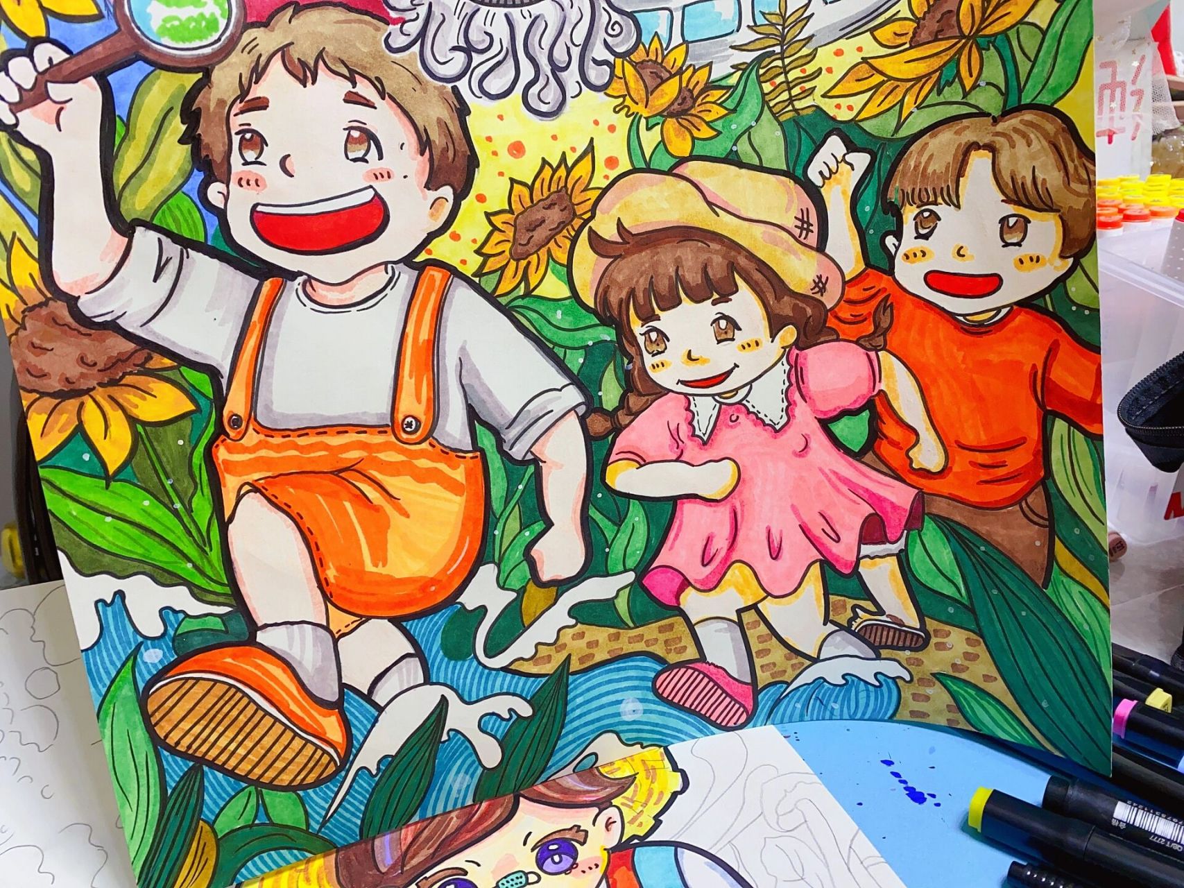 99阳光下成长99 7815主题:沐浴阳光下,奋进新征程7815